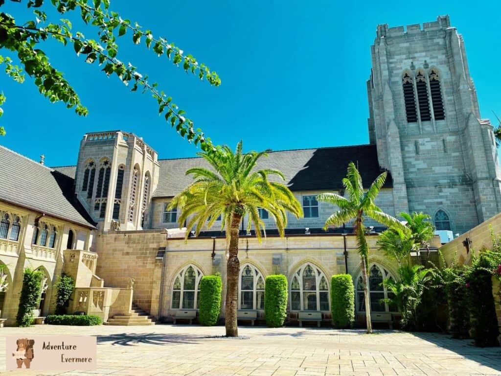 The Bethesda Church is such a beautiful gothic style church that looks like it belongs somewhere in Europe. 