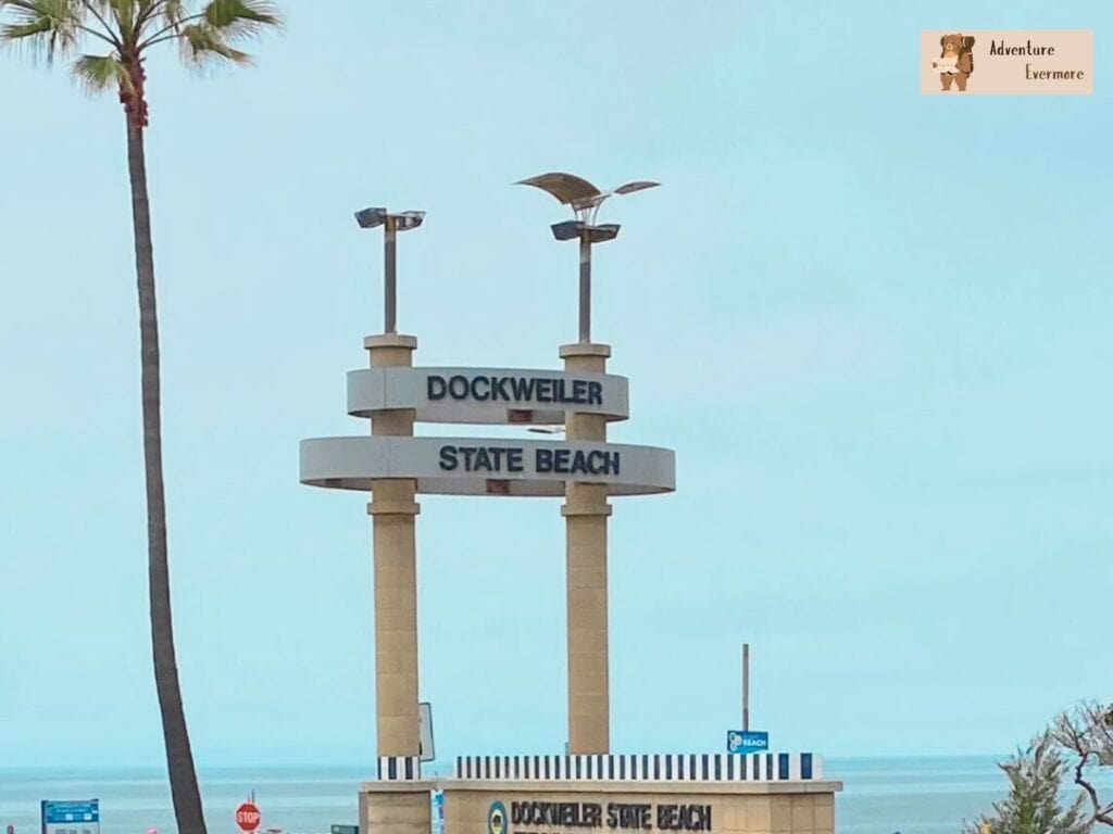 Dockweiler is the closest beach to the airport but it's by far not the nicest. 