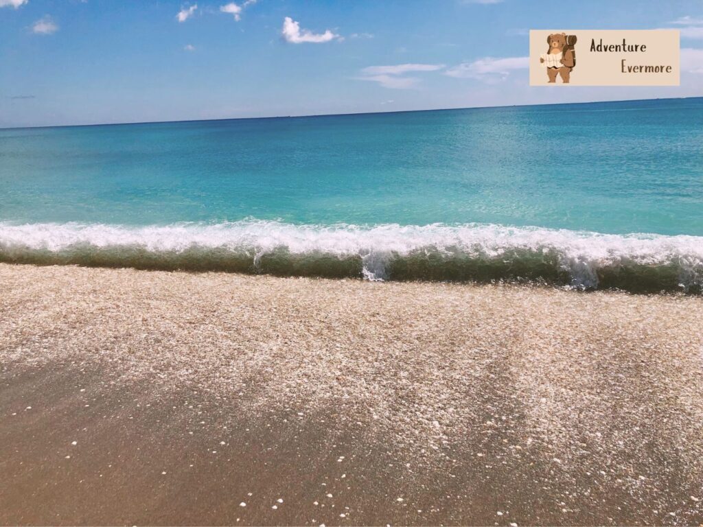 Many people have luck searching on shore, but I didn't find anything in the sand on my visit.