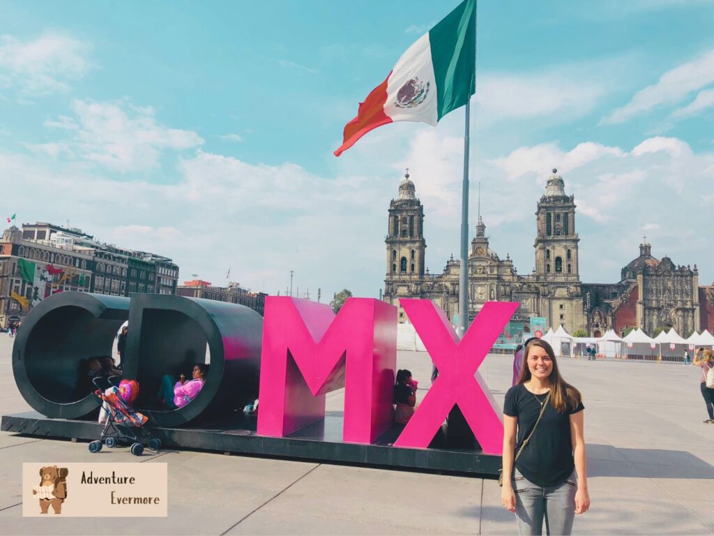 The Zocalo, or main square, is a must see for anyone visiting this capital city.