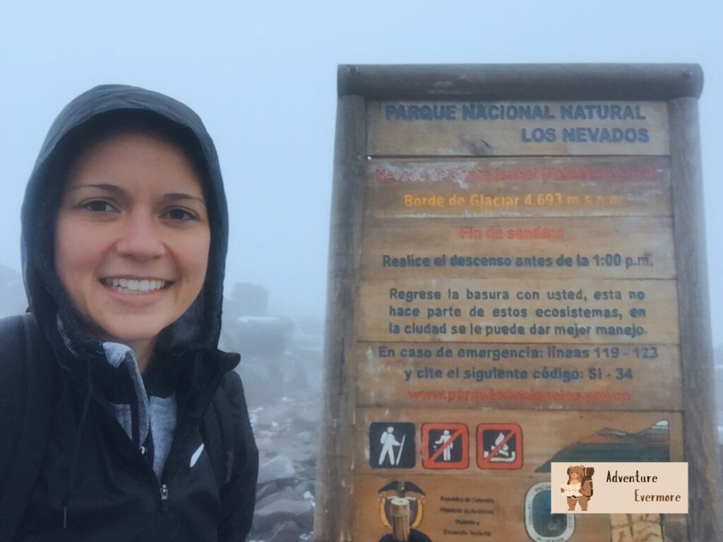 Not only is there a rapid altitude change when you hike, but the drive up there also goes up quite a bit. 