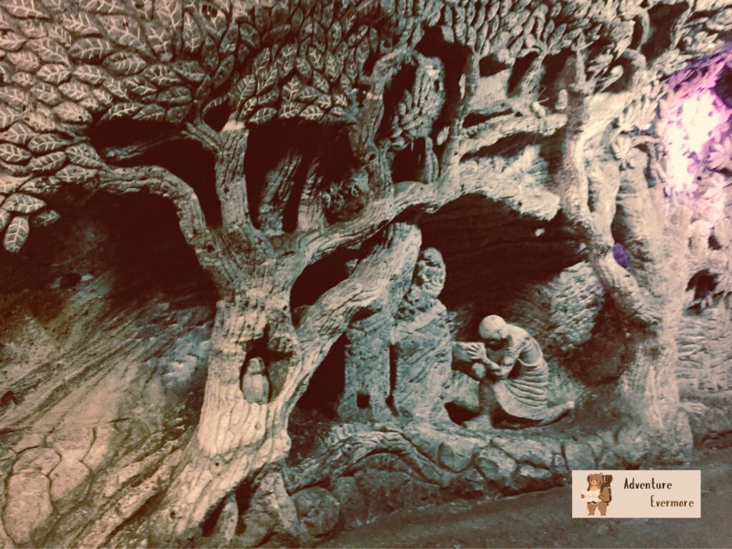 The mine was first discovered by indigenous people.