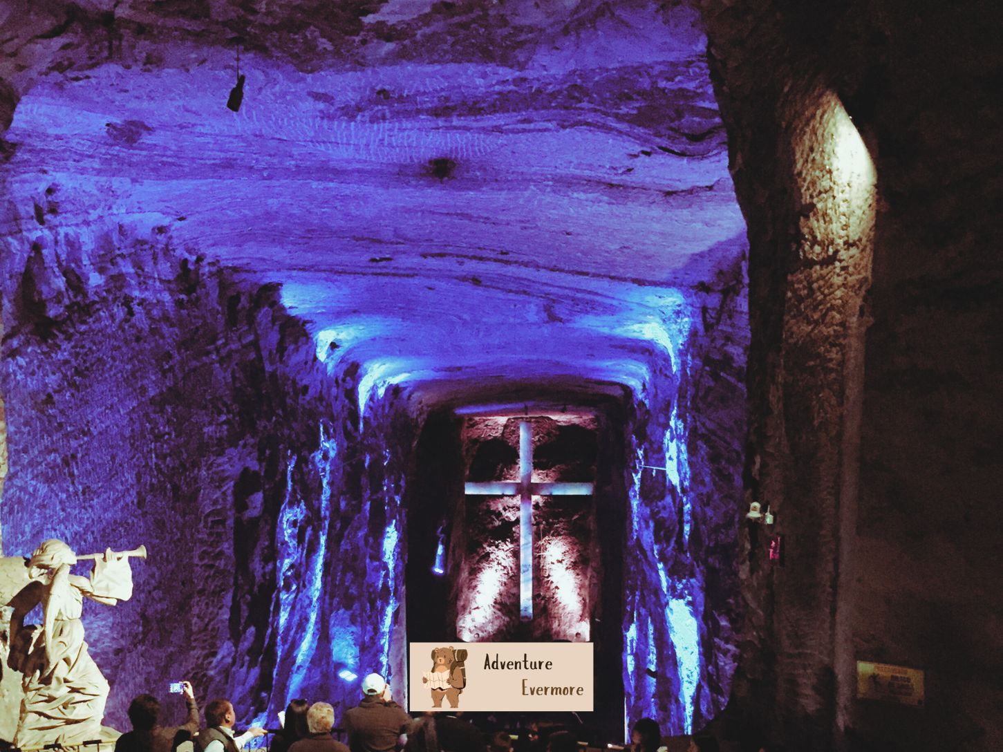 The Salt Cathedral near Bogota, Colombia is worth visiting in my opinion because it's one of the country's most unique places.