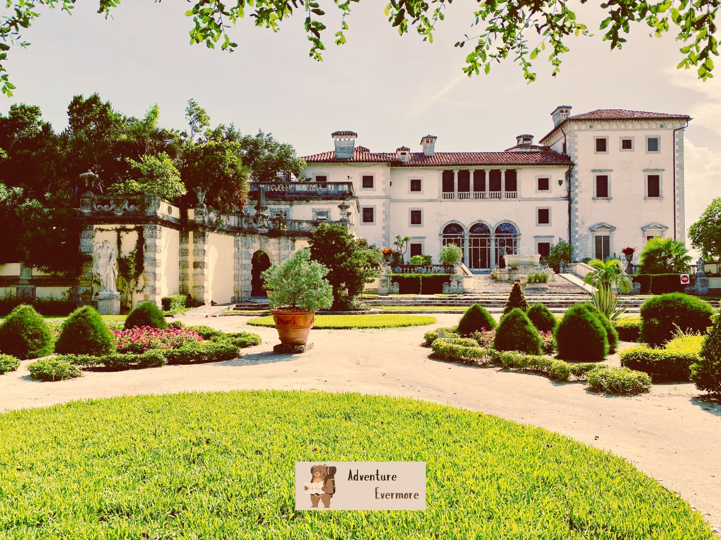 The Vizcaya Museum & Gardens is worth a visit at least once in my opinion for those that love beautiful landscaping and architecture.