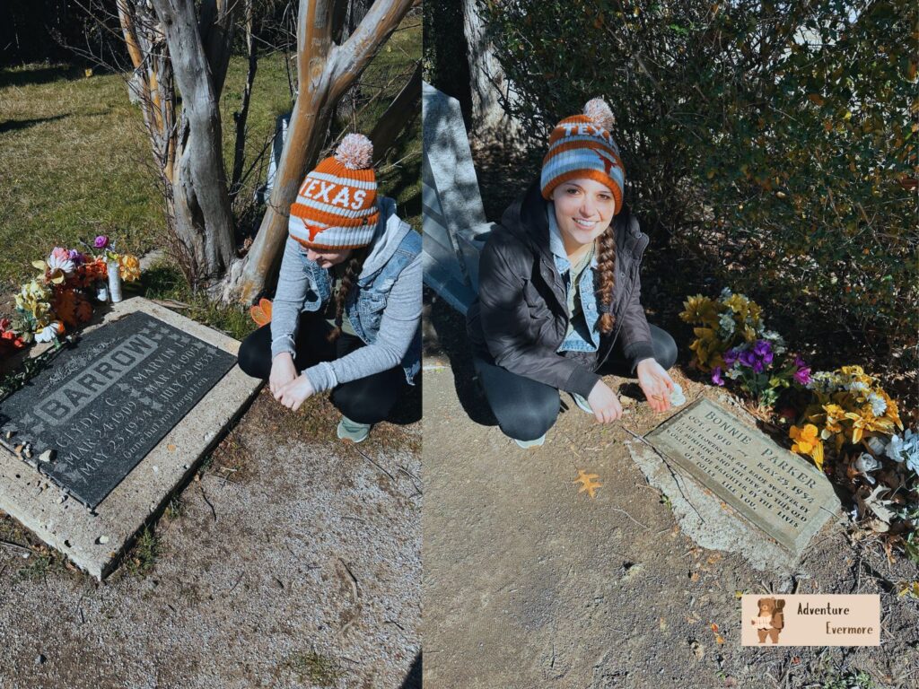 Two of the most unique sites to see in the Dallas area are the gravesites of Bonnie and Clyde. 