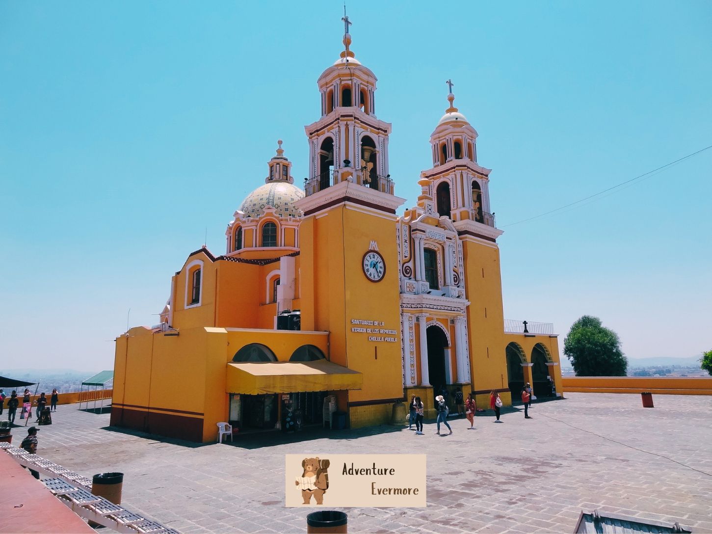 I think Cholula, Mexico is worth visiting at least once, even if it's just a day trip.