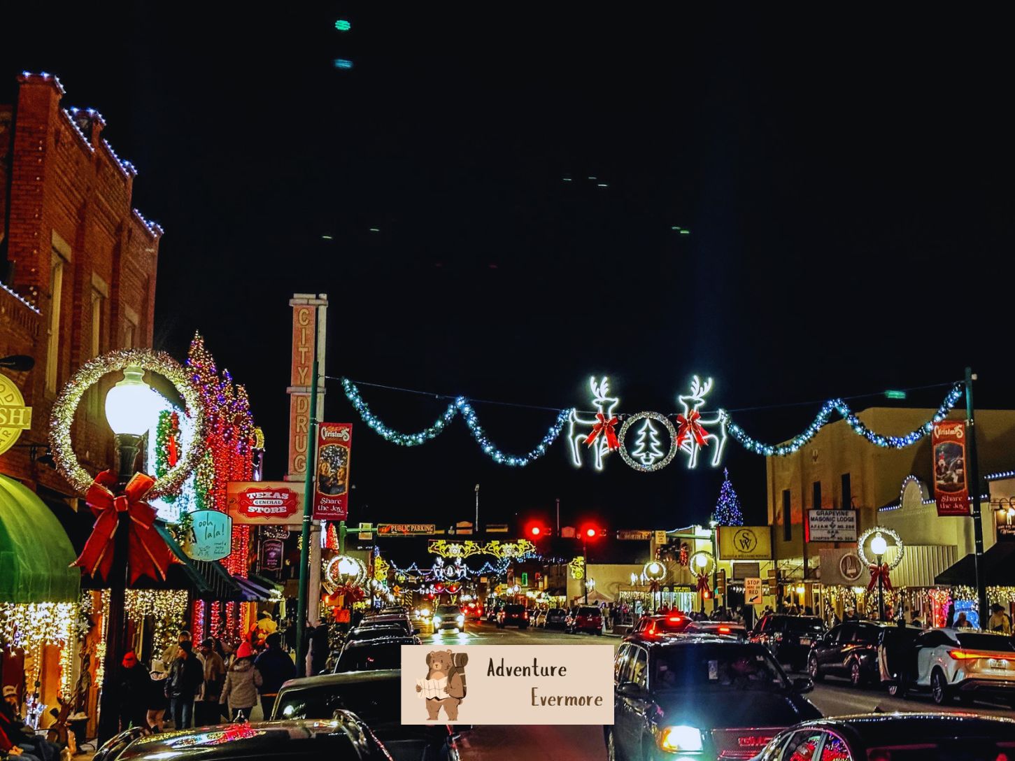 Grapevine is known as the Christmas Capital of Texas.