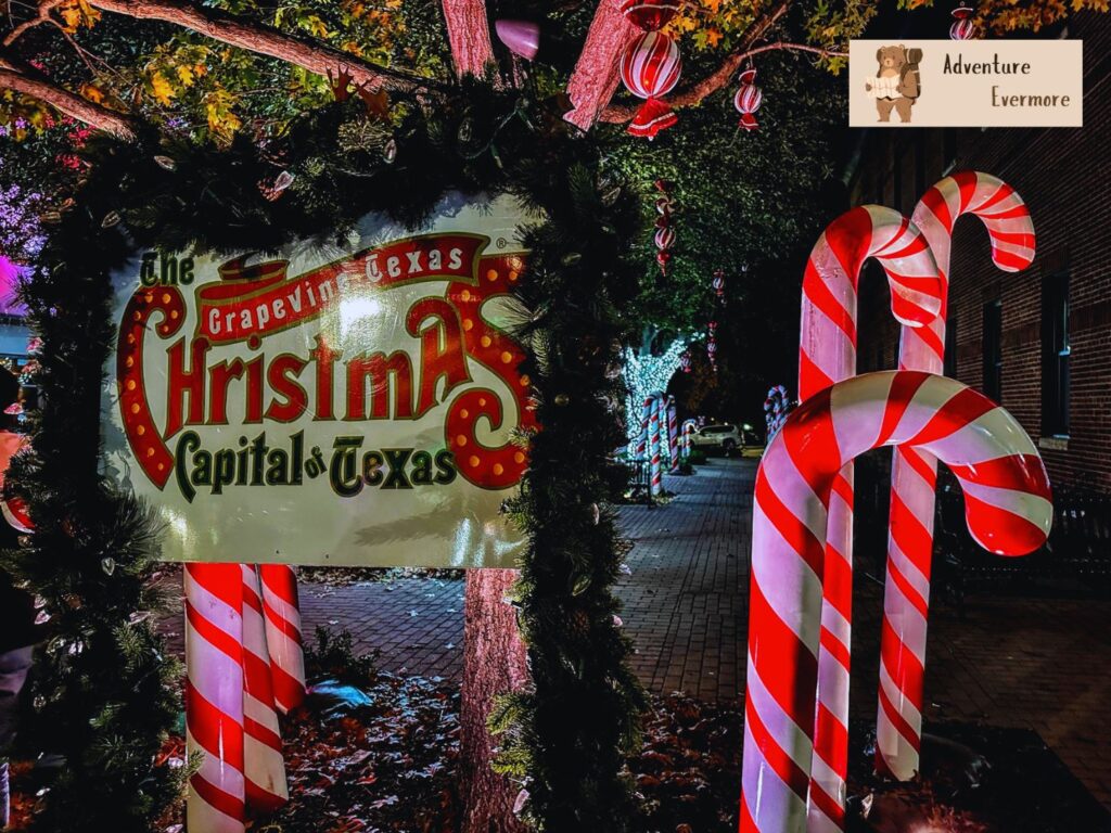 Grapevine is one of the most Christmassy places in the state.