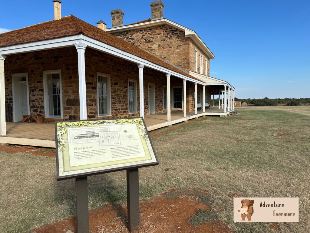 The Fort Richardson State Park in Jacksboro, Tx is unique and a cool historical place to visit.