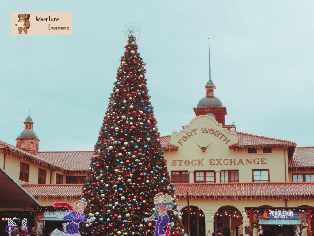 The Christmas season is fun and festive here.