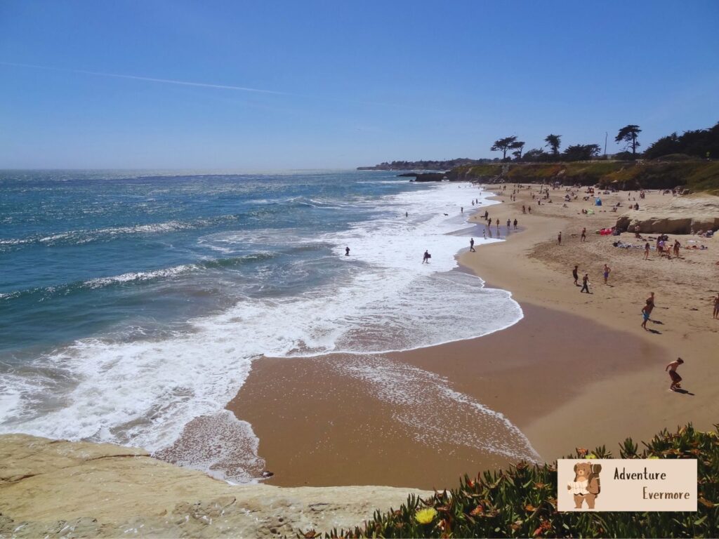 W Cliff Dr is a beautiful oceanside drive through Santa Cruz that has some amazing views of the beaches this California town is so well known for. 