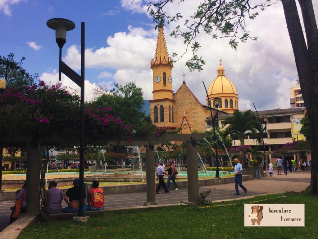 The city itself of Pereira, Colombia might not be worth visiting but the surrounding area is. 