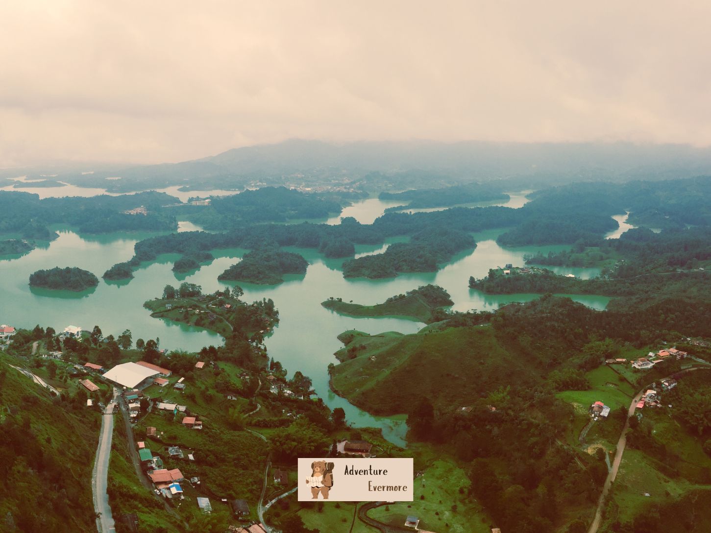 Guatape, Colombia is worth visiting for a day.