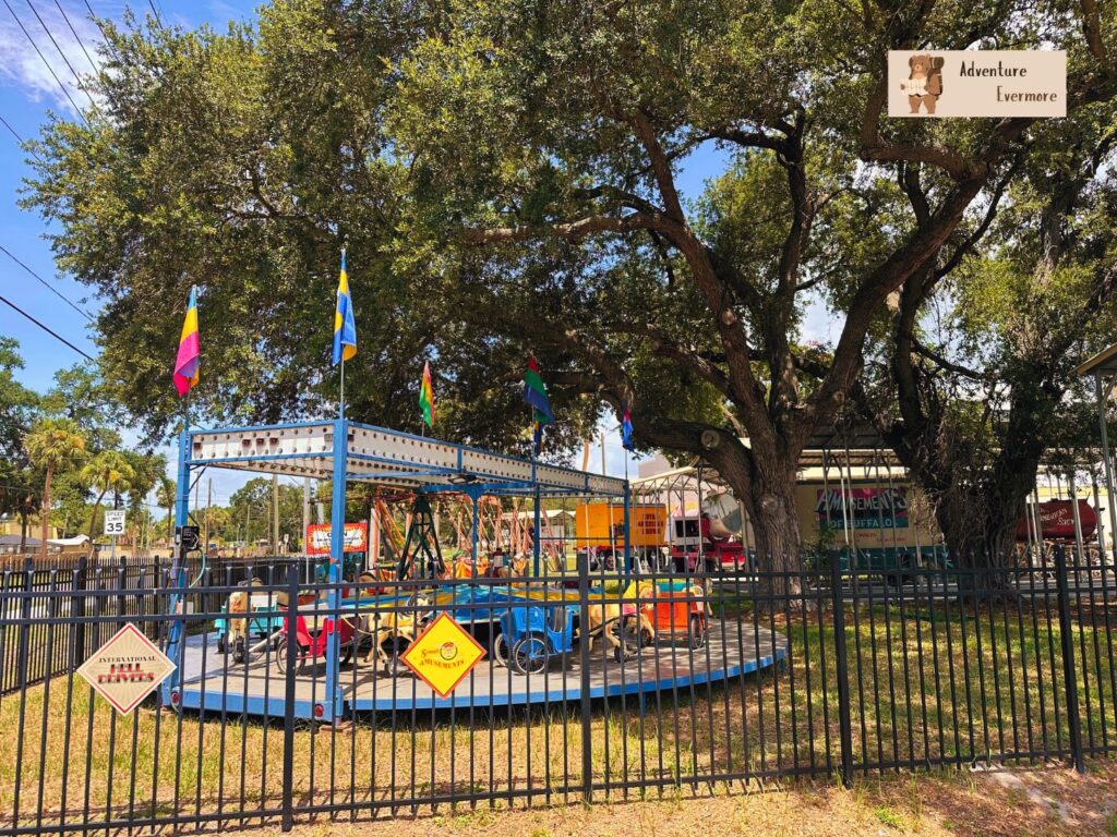 It's not much, but there are still a few things you can relating to this old Florida circus town history. 