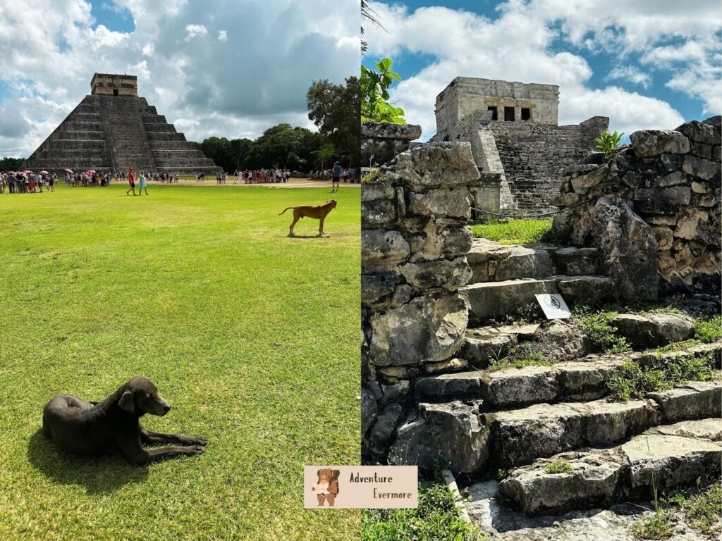 Which is better to visit, the Chichen Itza pyramids or the Tulum Ruins?